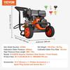 Idropulitrice a Gas 4400 PSI 15L/min 2.6 GPM con Set da 5 Ugelli per Auto