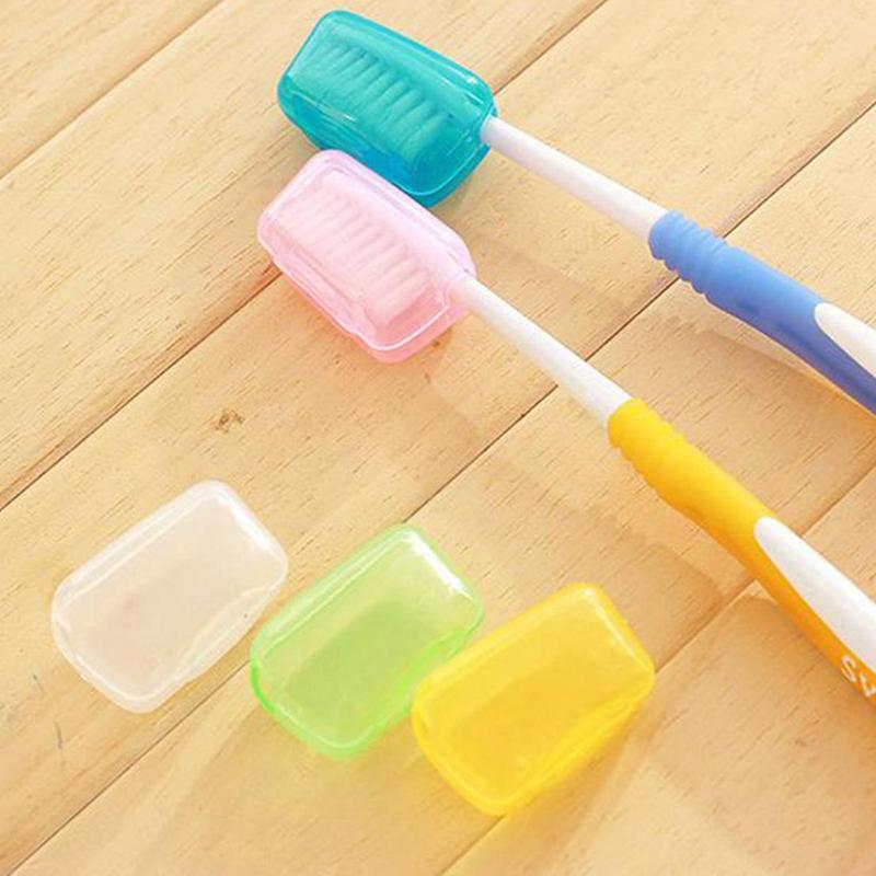 Portable Toothbrush Head Cover Holder Health Germproof Toothbrushes Hair Protector Travel Camping Tooth Brush Dustproof Cap Case