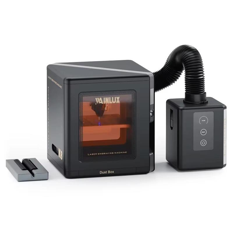 K8 Mini Blue Laser Engraving Machine Ultimate Desktop Laser Engraver 2.5W 5W 10W for Productivity DIY Small Businesses