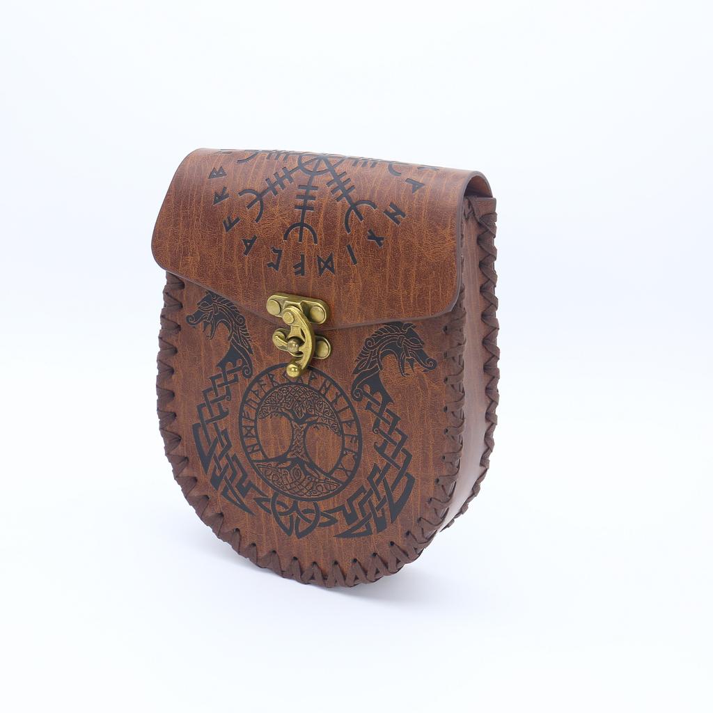 Medieval Knight Knight Belt Viking Vintage Pouch Halloween Cosplay Costume Dress Up Props