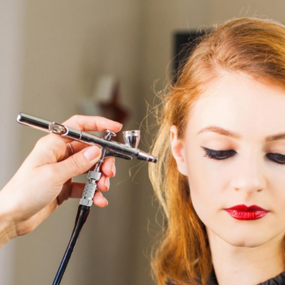 Air Brush Hose Connector Professional Airbrush Fittings Connectors Quick Connect Hose Connectors 1/8 Inch Disconnect Adapter