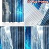 2D flat Photography Backdrop Background Banner Blue Ice Stone Passage 100% Polyester Family Party for Suitable for indoor