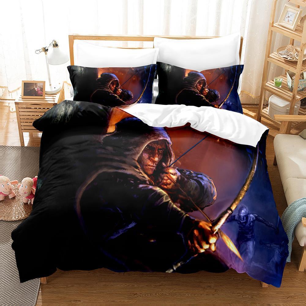 Fashion 3d Print Game Thief Bedding Set Single Twin Full Queen King Size Bed Set Adult Kid Bedroom Duvetcover Sets Home Textiles