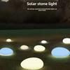 New LED Lights, Solar Powered Stone Lights, Simulated Pebble Outdoor Garden, Courtyard Atmosphere, Landscape Lights, Lawn Lights