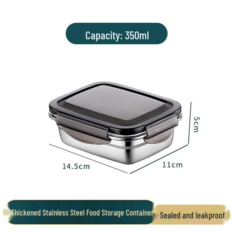 Gannian 304 Stainless Steel Vacuum Seal Lunch Box
