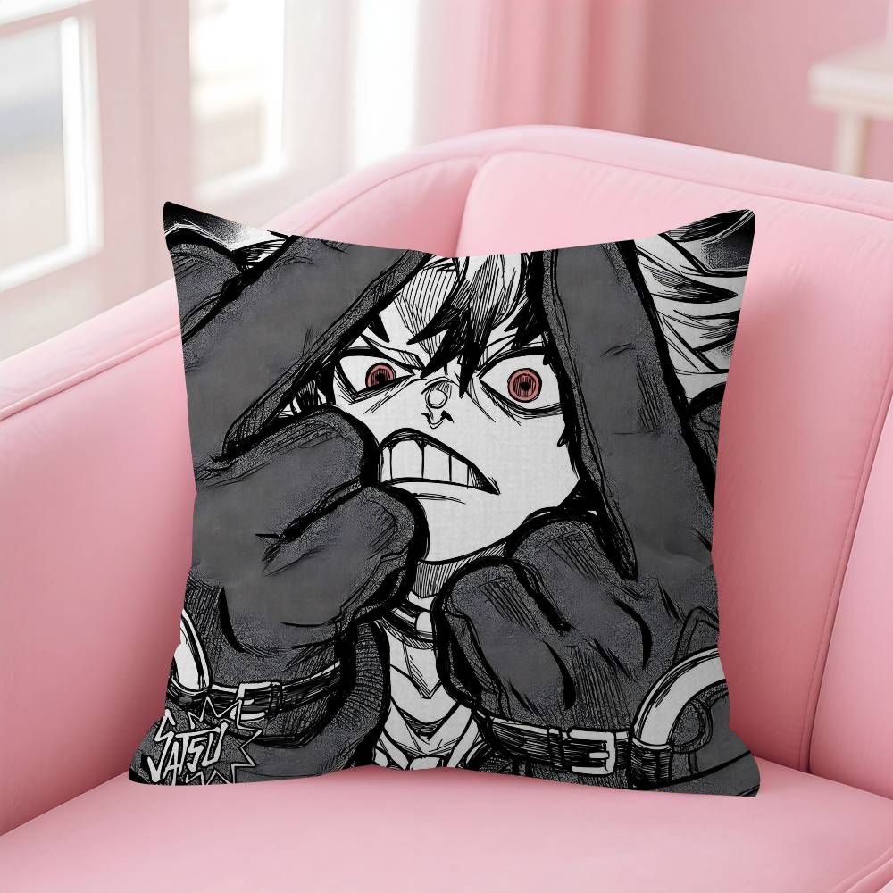 Anime Comic Gachiakuta Riyo Cushion Cover Car Throw Pillow Case For Sofa Car Christmas Gift