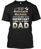 Call Me Motorcycle Mechanic Dad T Shirt Made In the USA Size S To 5XL