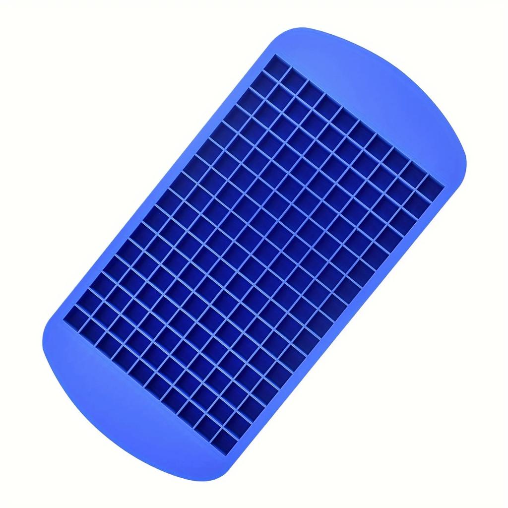 160 Grid Mini Silicone Ice Tray Square Silicone Ice Cube Tray Foldable Mini Ice Cube Mold Kitchen Tools Accessories