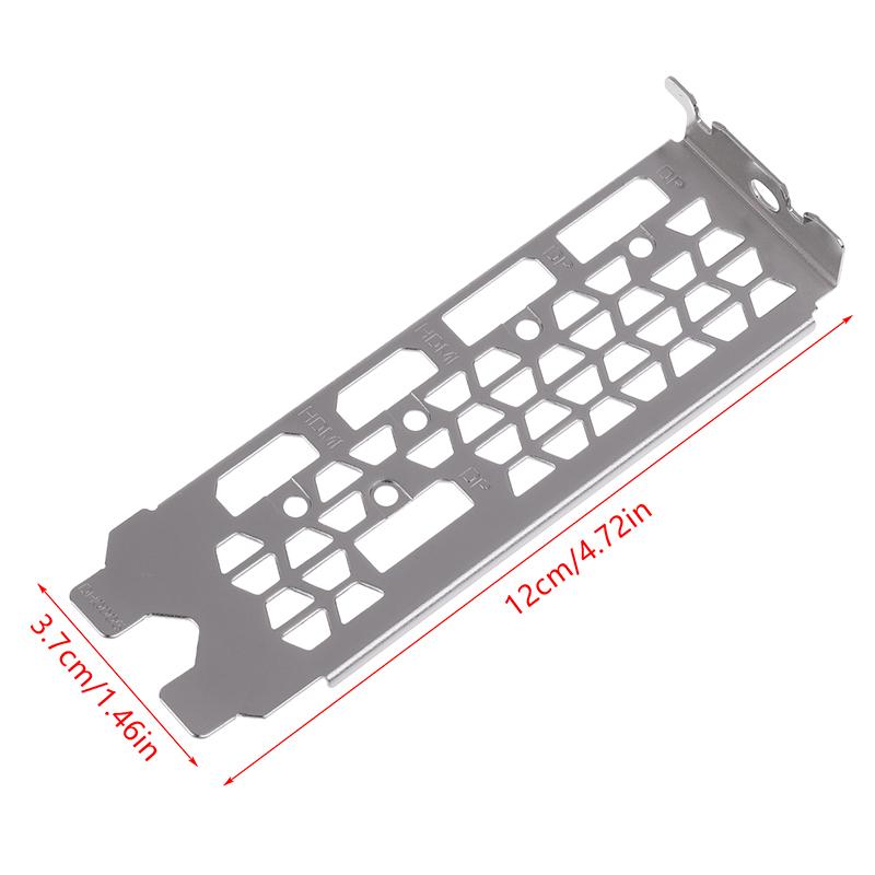 1 stk Io I/O-skjerm bakplate baffel for Gigabyte 3080 Oc 3090 blokkeringsplate grafikkort baffel ramme