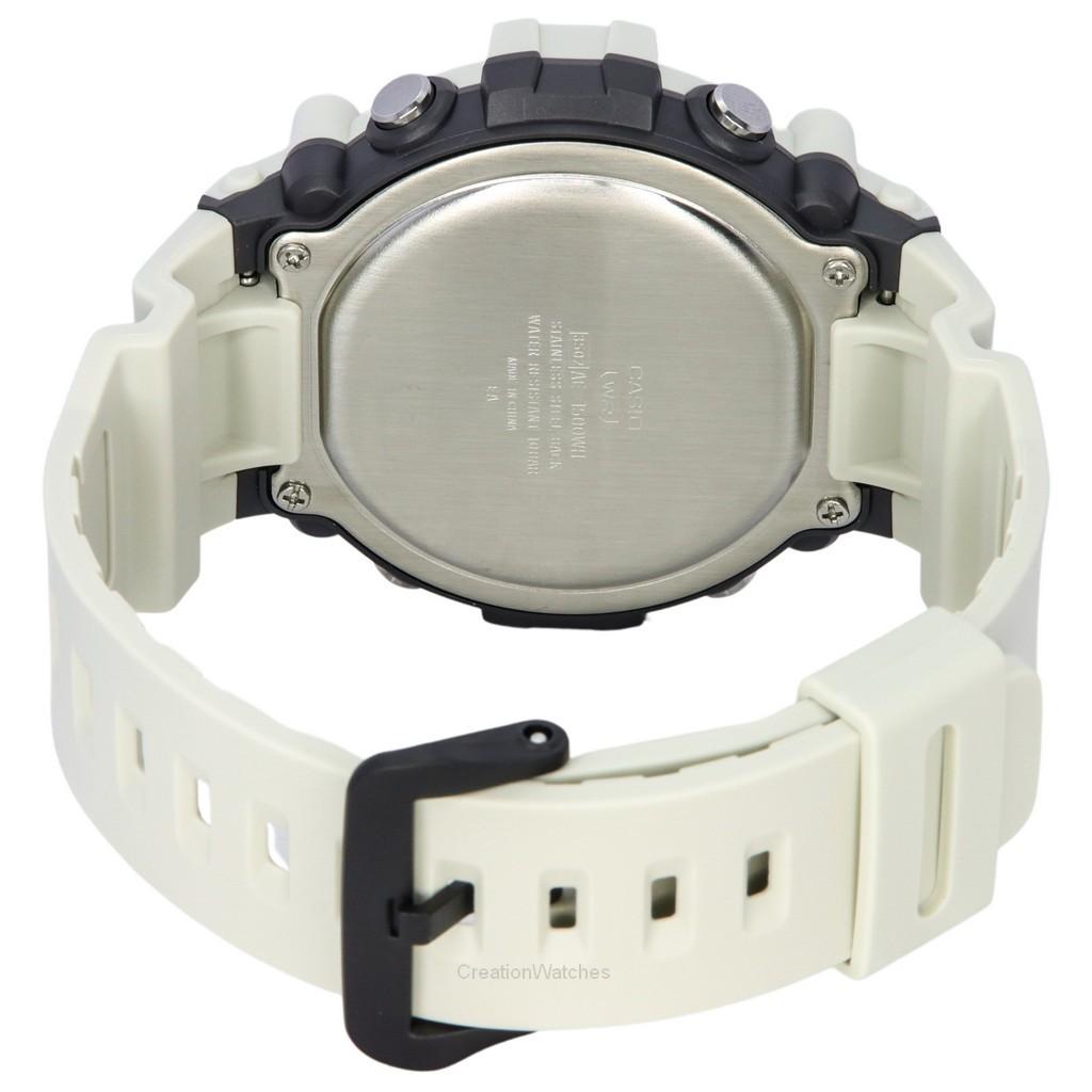 Casio Correa de Resina Blanca Digital Estándar Cuarzo AE-1500WH-8B2 100M Reloj de Hombre