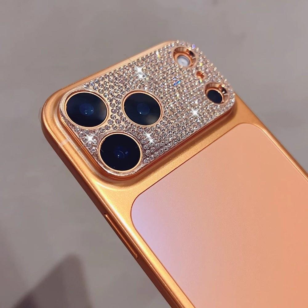 Hollow out Diamond Encrusted Lens Protector for iPhone 17Pro/17 Pro Max Phone Accessories