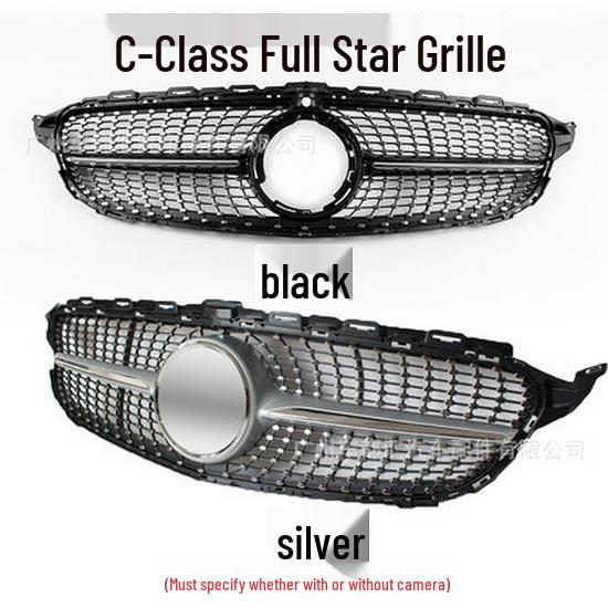 Mercedes-Benz W205 C-Class Sport Model GTR/AMG Style Grille