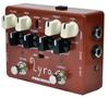PLAYTECH Acoustic Guitar Preamp with and Chorus Effects 2-Band EQ, Reverb,