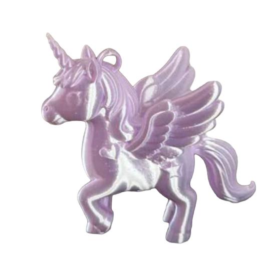 3D Printed Unicorn Figurines Cute 3D Printing Animals Statues Unicorn фиолетовый