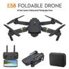 E58 Foldable HD Quad-Copter Drone with Remote Control, Altitude Hold & Aerial Photography.