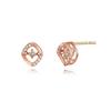 Roseedor Sweet Rhombus Diamond Earrings_211900139