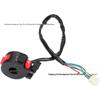 ATV Motorcycle Beach Buggy Three-Function Switch: Start/Stop, Headlight High/Low Beam, Choke for 50-250CC