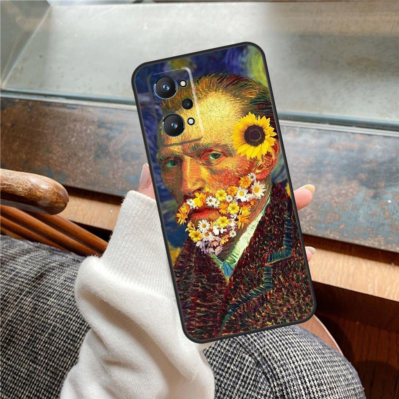 Paintings Starry Night Van Gogh Case For Realme 13 Pro Plus 11 12 14 C71 C75 C55 C51 C53 C25 C63 C61 C65 C67 GT6 GT7 15 Pro