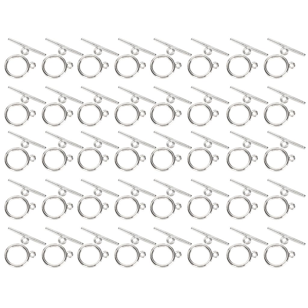 40 Sets Alloy OT Buckle DIY Ornaments Bracelet Necklace Accessories Jewelry Making Supplies
