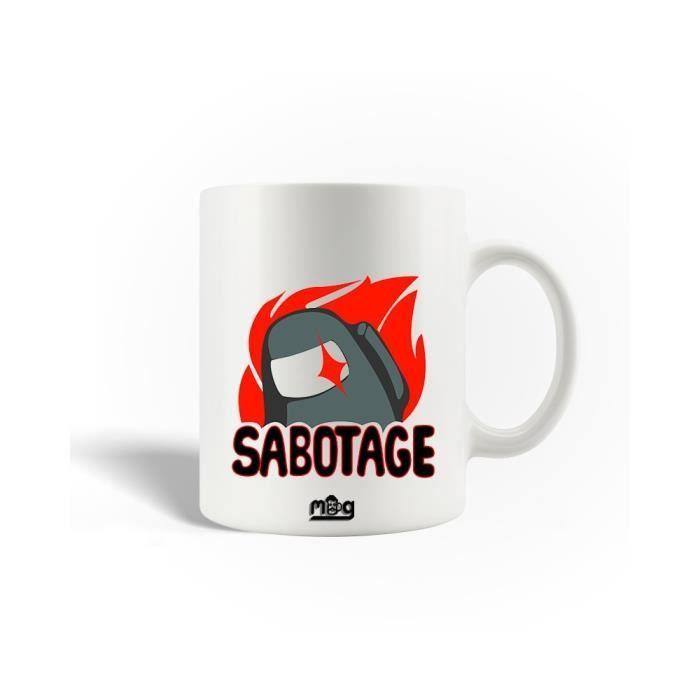 Mug - Among Us - Sabotage - Céramique - 30cl - Compatible lave-vaisselle