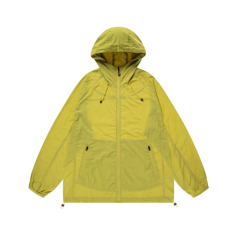 1011 Summer nylon hooded outdoor climbing fishing sunscreen clothing men's thin micro-elastic skin clothing breathable jacket women