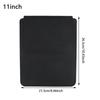 Non-Magnetic Laptop Sleeve - Compact Durable Synthetic PU Case With Rolling Function For Computer Laptop Bag