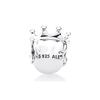 Pandora Noble Prince Engraved Silver Beads 925 Silver Beads Men and Women Couple Style Silver 791959