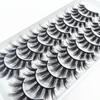 10Pairs 3d Lashes Mink  False Eyelashes Eye Fake Lash Eyelash Extension Natural Set Wispy Lashes Supplies Tools Beauty Fluffy