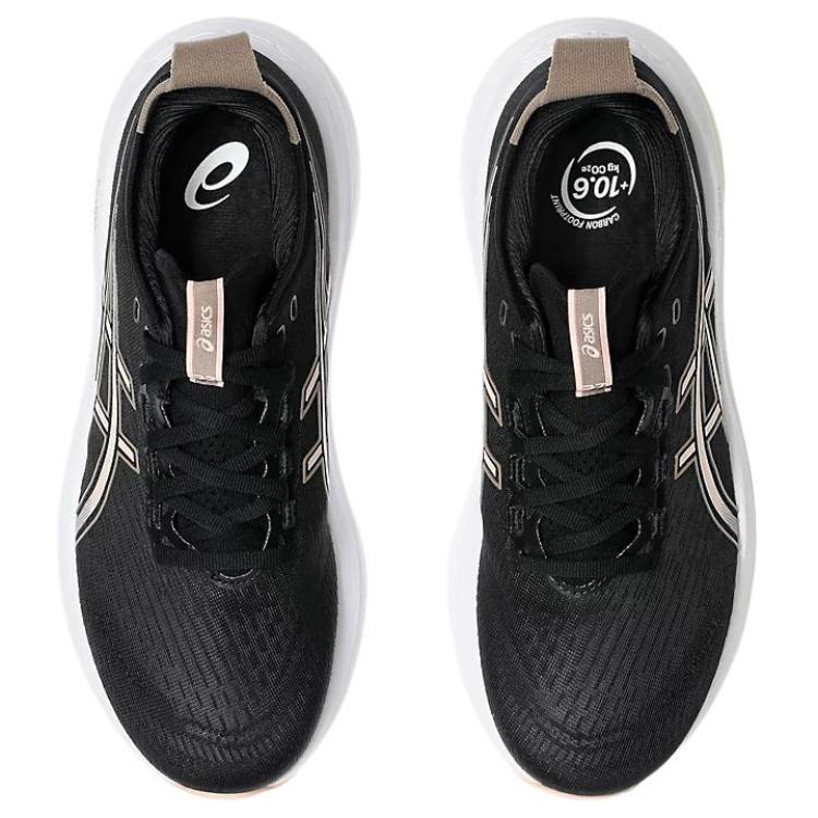 New Asics Gel Nimbus 27 Black Breeze Women's 1012B753-003