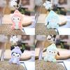 Sanrio Kuromi Plush Keychain With Ultra Soft Short Pile For Bags And Collectors