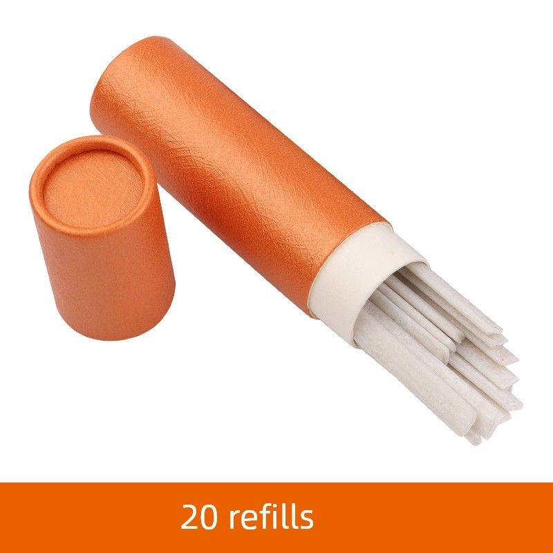 

Высокотемпературный исчезающий выдвижной стержень Невидимый мел для рисования Без резки Сменный восковой стержень Аксессуары для швейной машины Мел портного Flower butterfly refill (20)