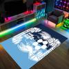 Coventry City Football Design Crystal Velvet Carpet Cozy Non?Slip Printed Rug For Bedroom Living Room Entrance