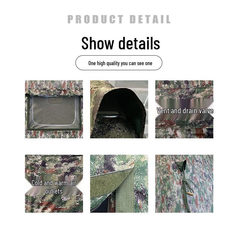 Stealth Leopard Inflatable Camping Tent & Accessories