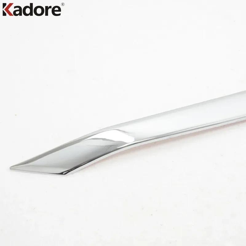 For Mazda CX-5 CX5 2015 2016 Chrome Car Front Hood Engine Cover Trim Bonnet Grill Boot Lip Molding Garnish Strip Accessories