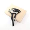 Maeju Lacquerware Lacquer Art Hairpin Wave (B) 4X-132