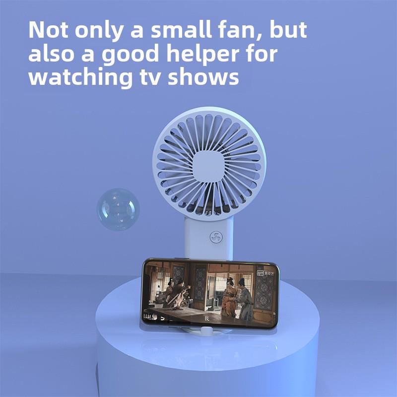New Portable Silent USB-Charging Handheld/Desktop Fan