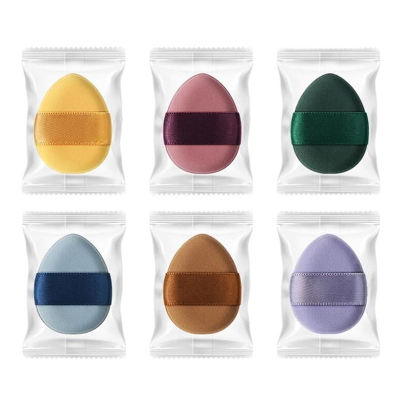 

5Pcs Mini Air Cushion Foundation Puff - Small Powder Sponge Face Concealer BB Cream Cosmetic Applicator Makeup Tool