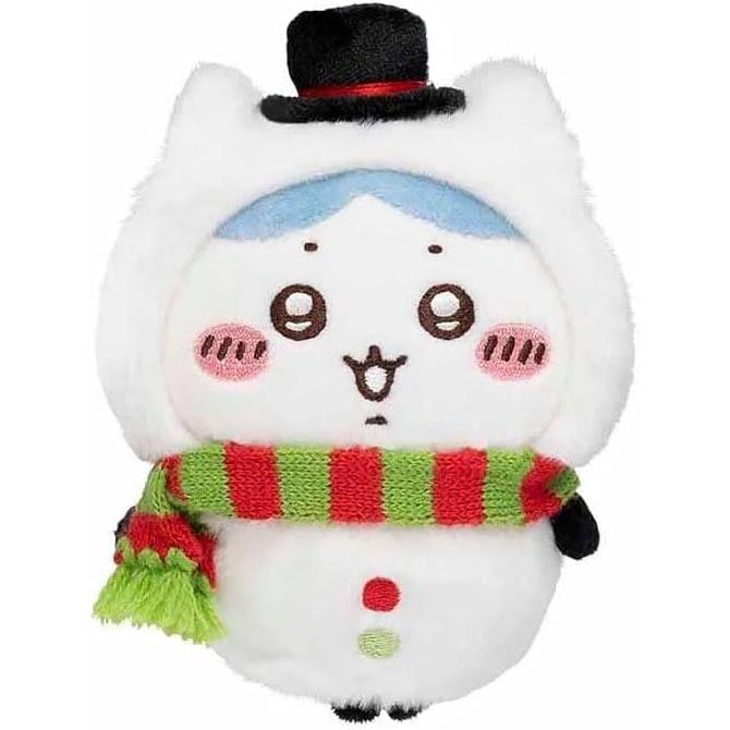 Chiikawa Happy Holidays Mascot Plush (Hachiware)