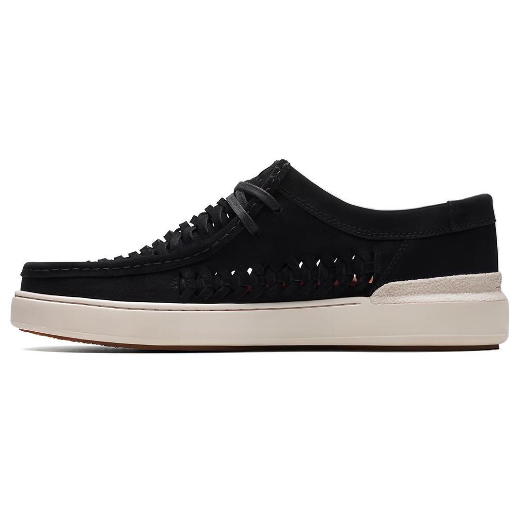 Clarks Suede Retro Low-Top Sneakers Men sneakers Black 261724497
