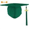 Matte Black Graduation Cap with 2026 Tassel for High School and University Bachelor Degrees