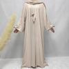 Women's Solid Color Muslim Robe: Multi-Color, Plus Size, Autumn Collection