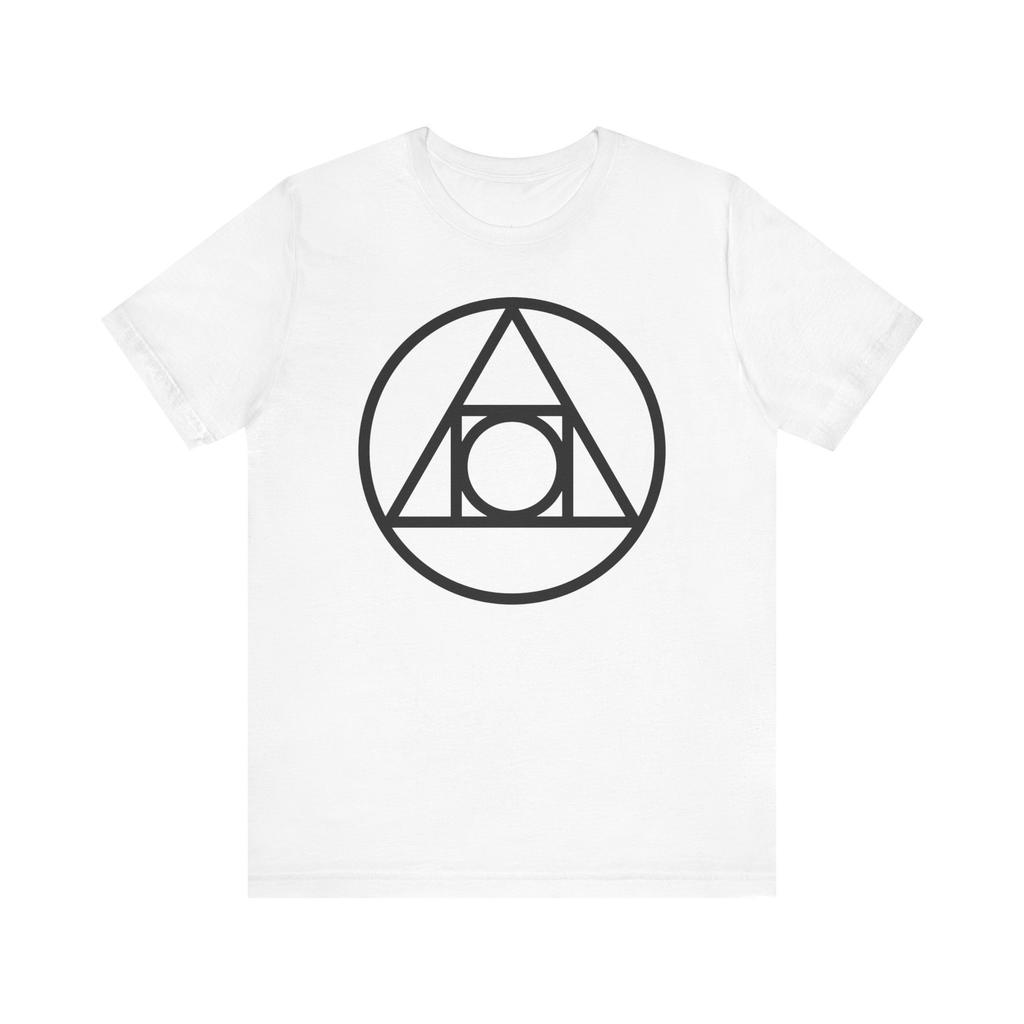 The Kybalion Closed Philosophy Mystery Tshirt Witch Tshirt As Unisextioned Above Magic Badge Seal Unigender Jersey Shortsleeved