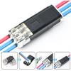 3-Pin Plug Electrical Connector 3-Wire Interchangeable Quick Wire Connector Automotive Wire Cable Ribbon Terminal Connector