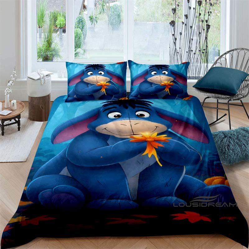 (Pimpi) Set Biancheria da Letto, Copripiumino con Stampa 3D di Cartoni Animati, Morbido e Confortevole, Misura King Size, Adatto come Regalo per Ragazzi e