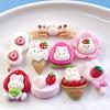 Resin Flower Bunny Accessories Creamy Sweet Diy Materials Headbands Shoe Decor