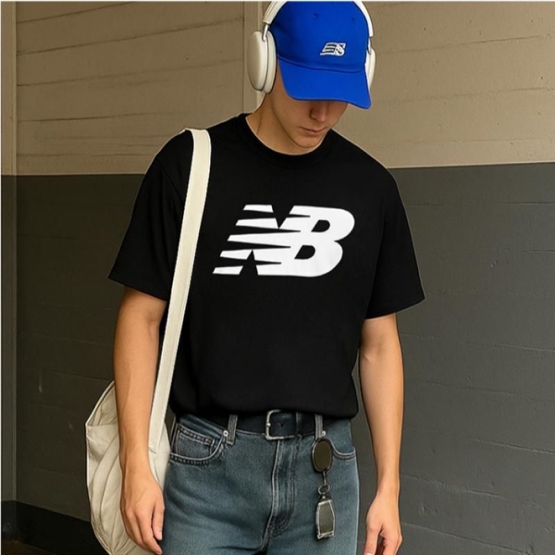 New Balance Nb ClaSSic Men S Short Sleeve Tee Mt03919 Bk