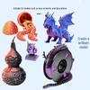 Dual-Color Silk PLA 3D Printing Filament, Non-Clogging & High Toughness, Imitation Metal, 1.75mm, 1kg