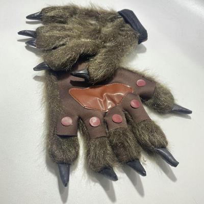 Werewolf Gorilla Gloves for Halloween Makeup & Stage Performance