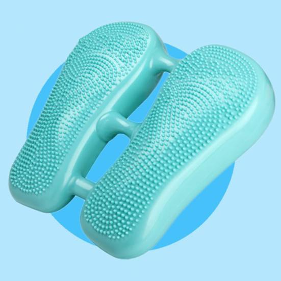 Inflatable Stepper Non-slip Yoga Balance Training Pedal Exerciser Mat Home Office Gym Workout Multi-Function Air Stepper Portable Fitness Equipment
