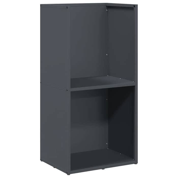 VidaXL Portant de bois chauffage anthracite 40x30x80 cm, support à bûches de cheminée, support à bûches, support à bûches 864189